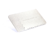 KingKongの銀製の金属カードはロゴの元の鋼鉄終わりをエッチングする版を通って切れた